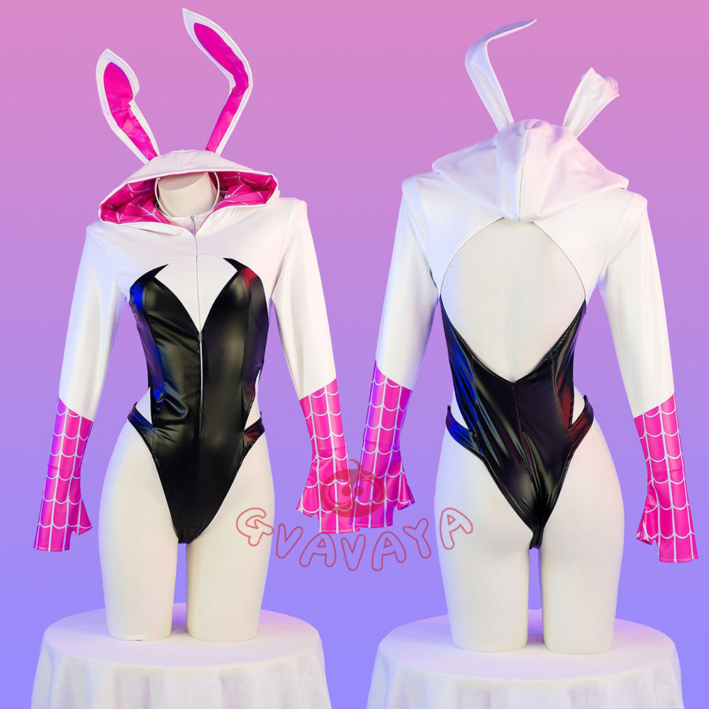 Gvavaya Anime Cosplay Spider-Man: Across the Spider-Verse Cosplay Gwen