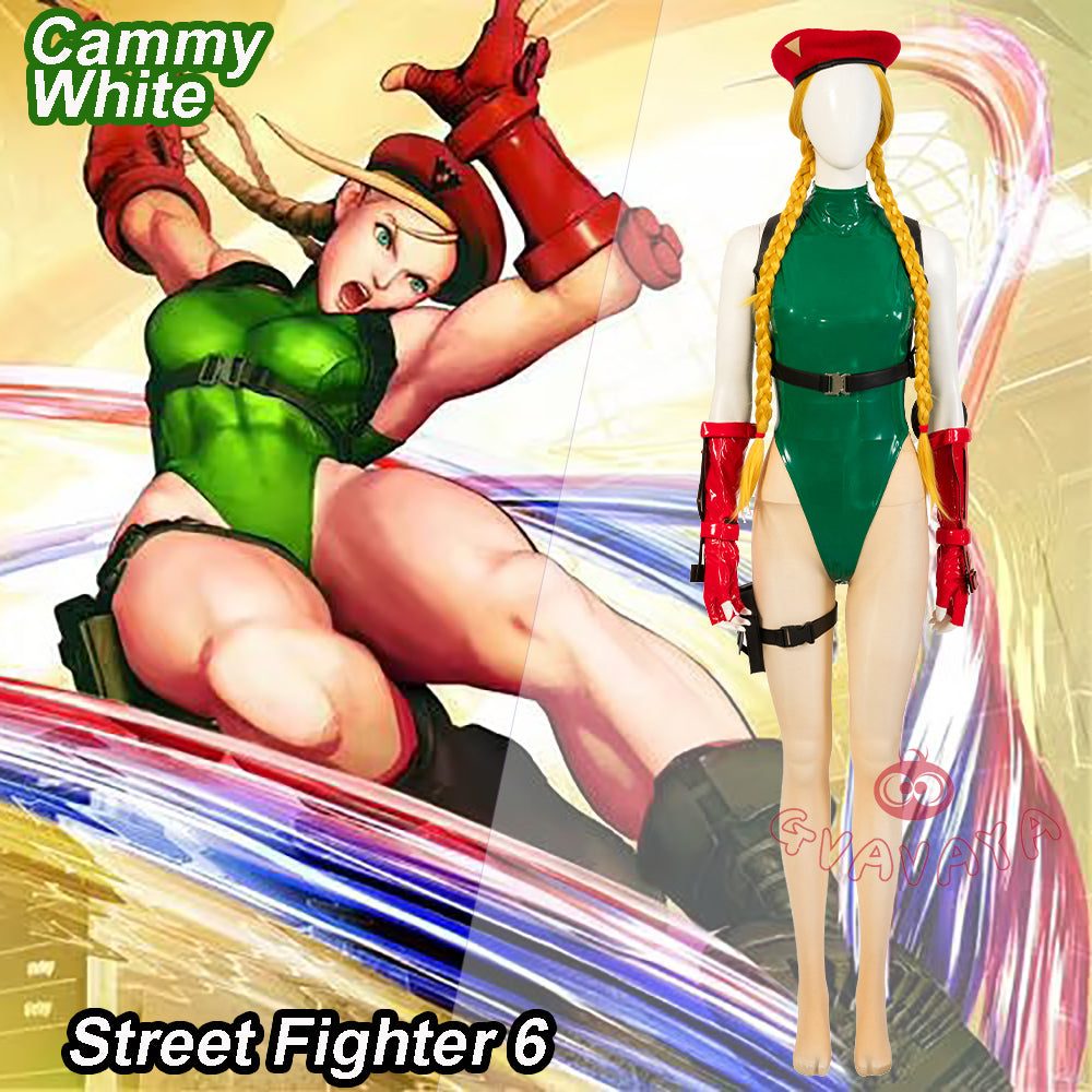 Gvavaya Game Cosplay Street Fighter 6 Cosplay Costume Cammy White Cosp
