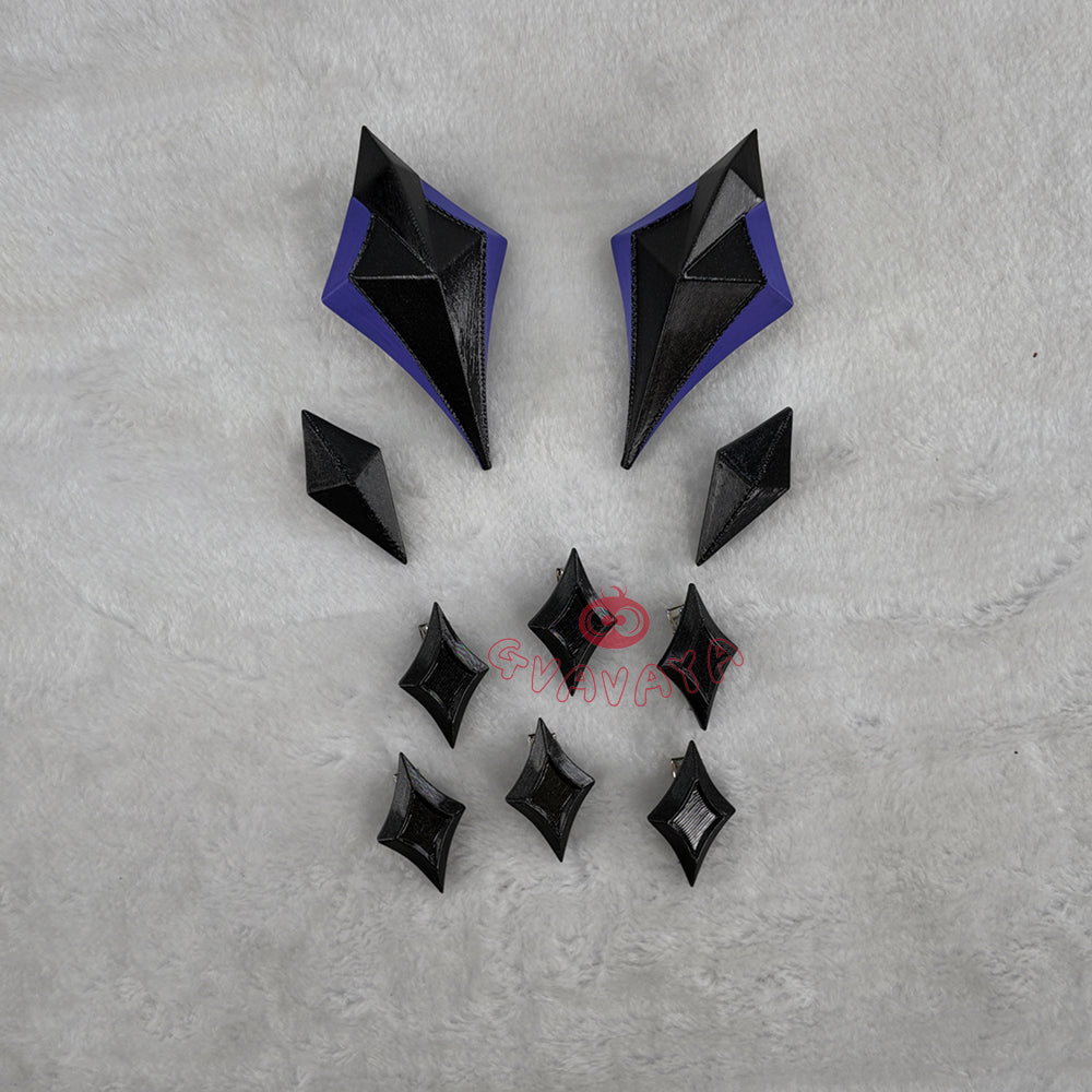 Gvavaya Game Cosplay Genshin Impact Durin's Headdress And Tail Prop
