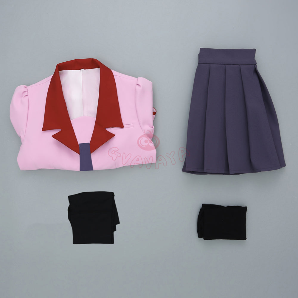 Gvavaya Anime Cosplay Hitagi Senjougahara Cosplay Costume