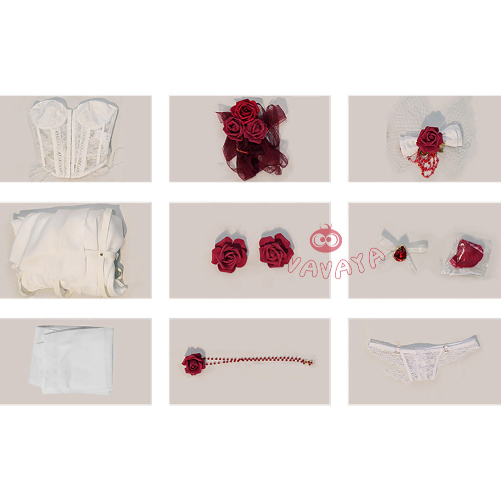 Gvavaya Game Cosplay Goddess of Victory: Nikke Cosplay Mihara Bonding Chain Pain Eater Cosplay Costume