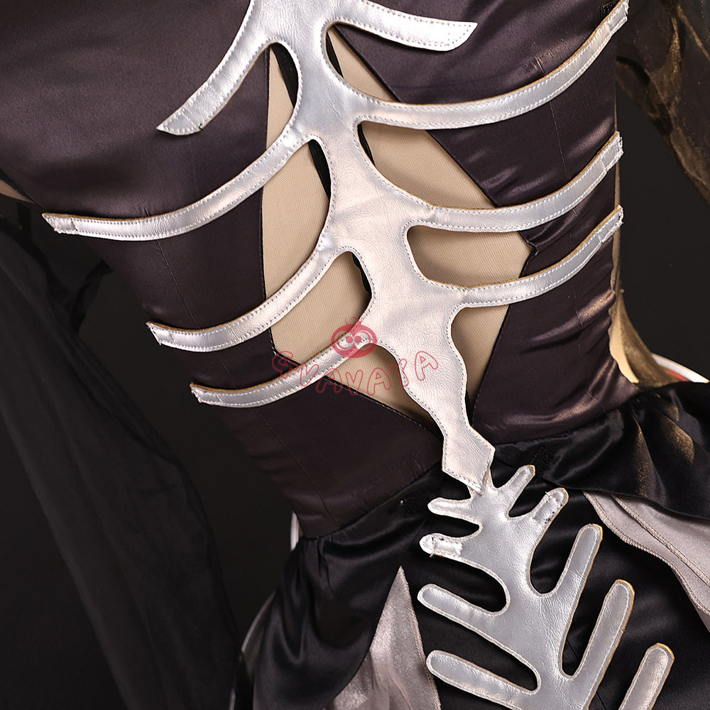 Gvavaya Game Cosplay Genshin Impact Cosplay The Ruler of Death Ronova Cosplay Costume