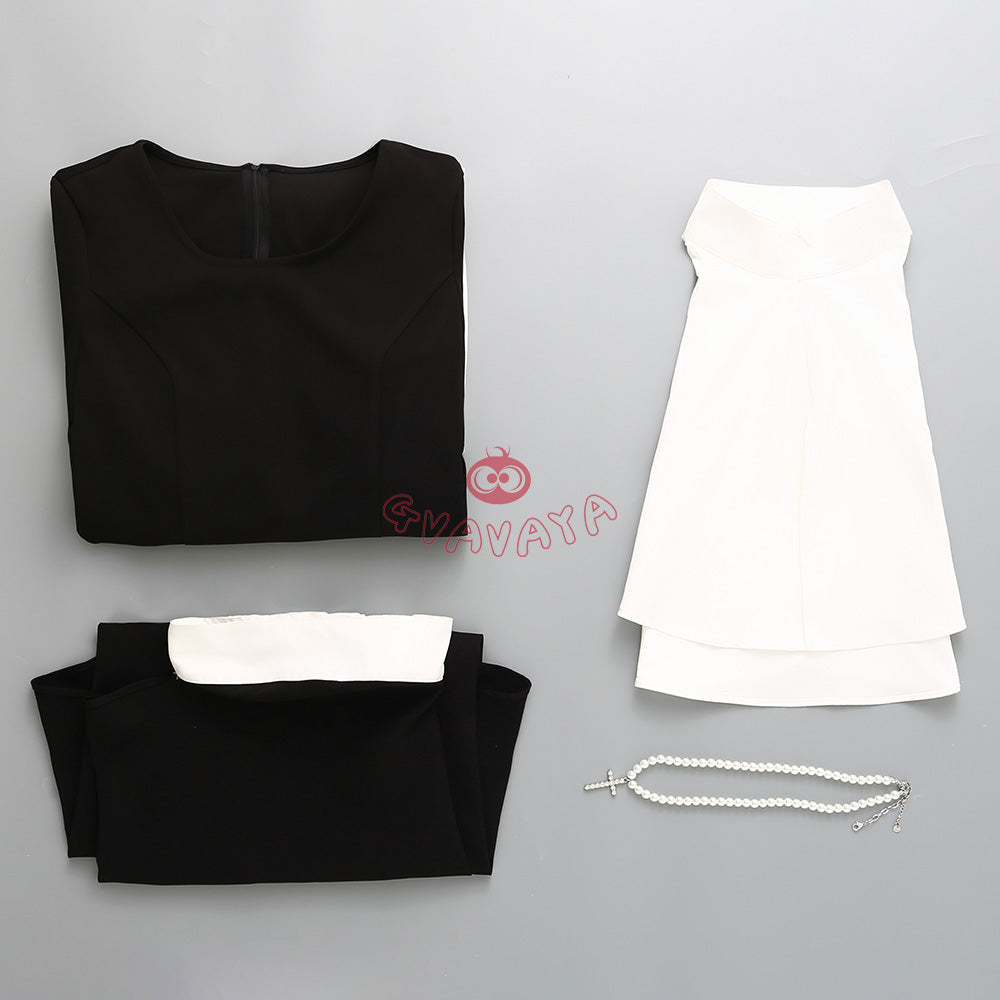 Gvavaya Anime My Dress-Up Darling Cosplay Sono Bisque Doll Wa Suru Marin Kitagawa Nun Cosplay Costume