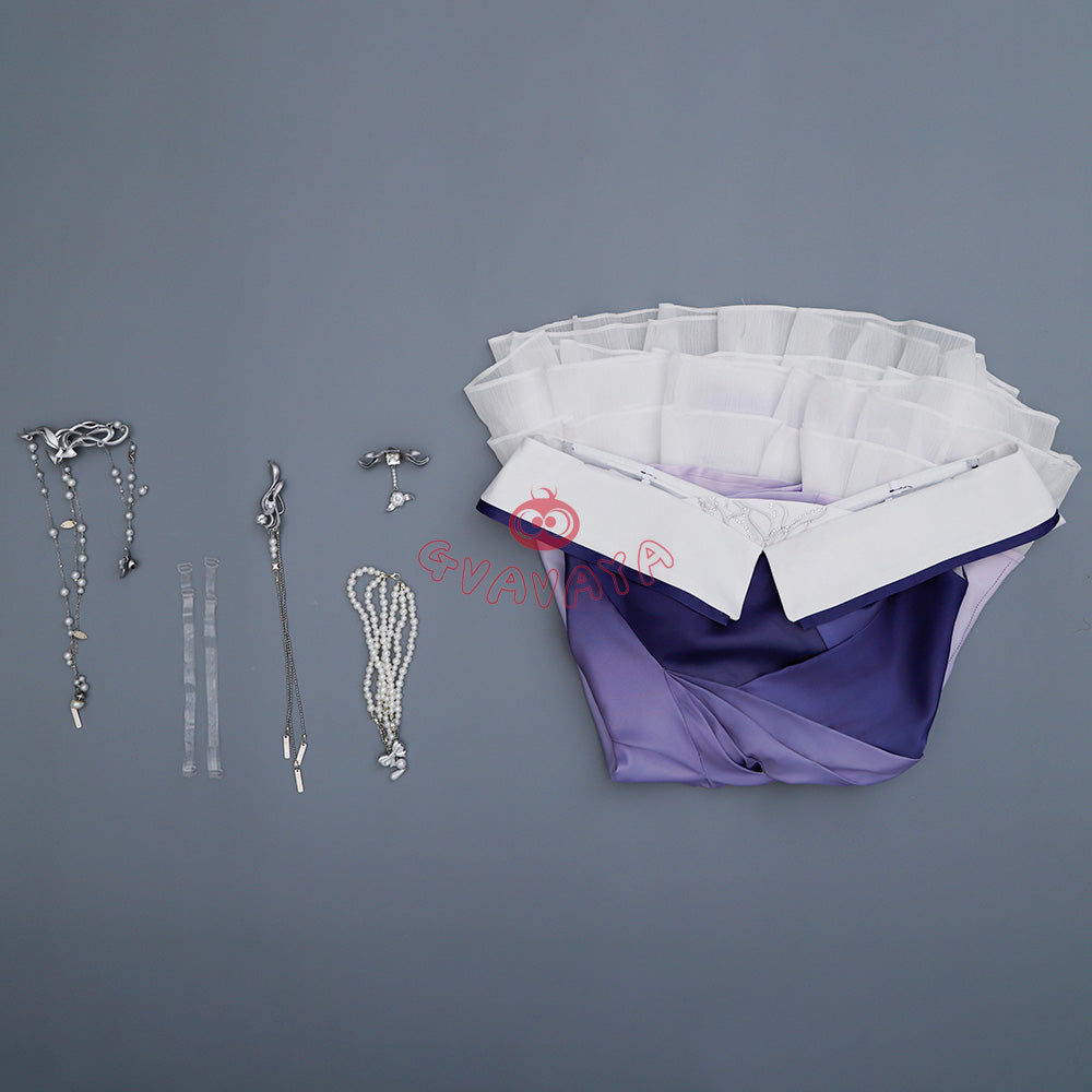 Gvavaya Game Cosplay Love and Deepspace MC's Galactic Swirl Cosplay Costume