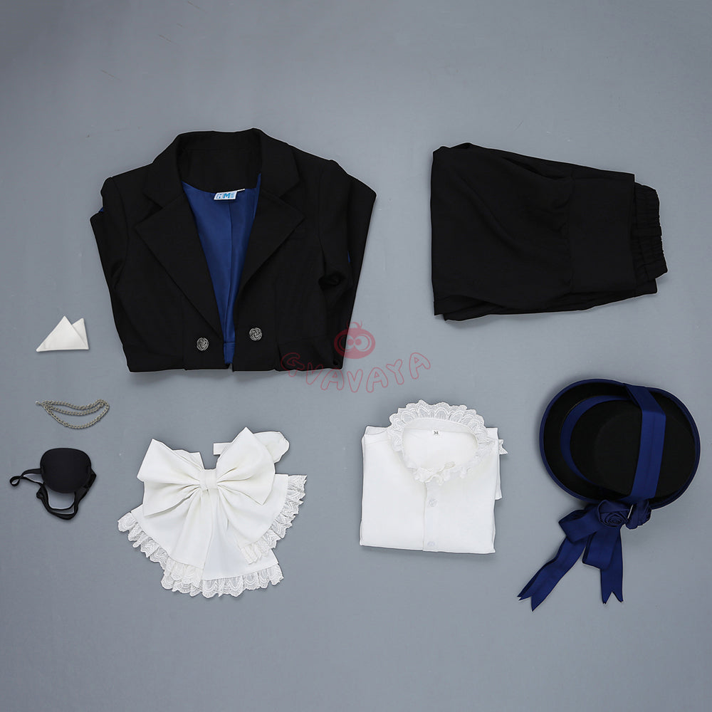 Gvavaya Anime Cosplay BlackB Cosplay Ciel Birthday Party Cosplay Costume