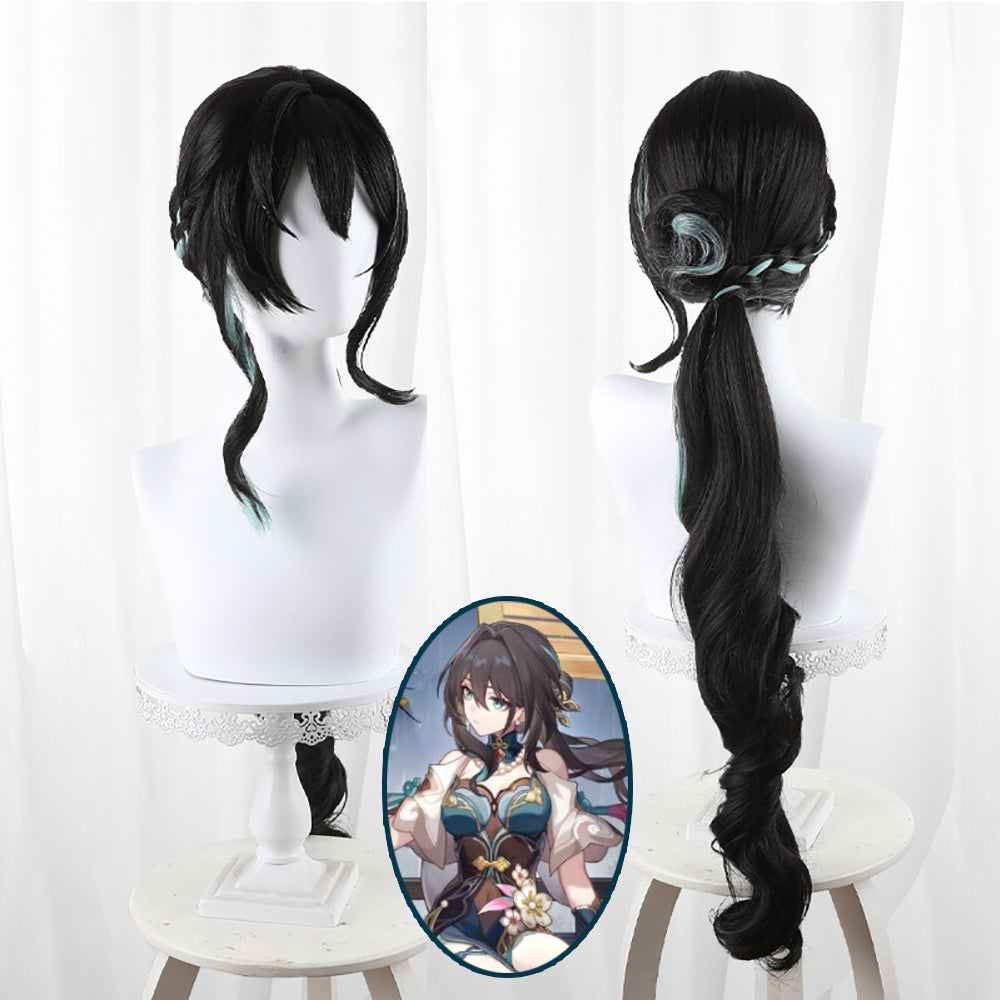 Gvavaya Game Cosplay Honkai Impact Star Rail Ruan Mei Cosplay Wig 100