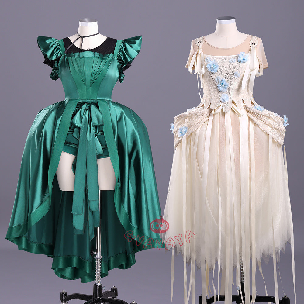 Gvavaya Cosplay Wednesday Cosplay Agnes And Enid Dance Dress Agnes/Eni