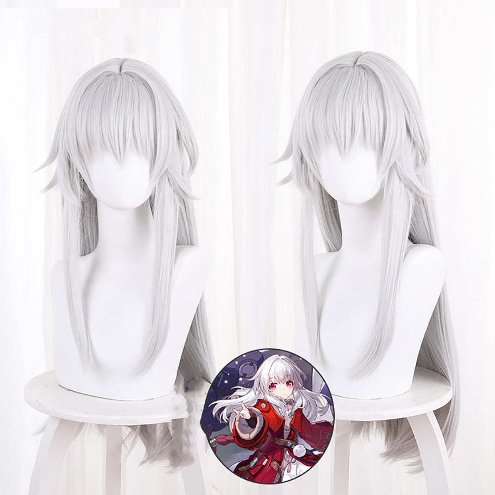 Gvavaya Game Cosplay Honkai Impact Star Rail Clara Cosplay Wig 70cm L