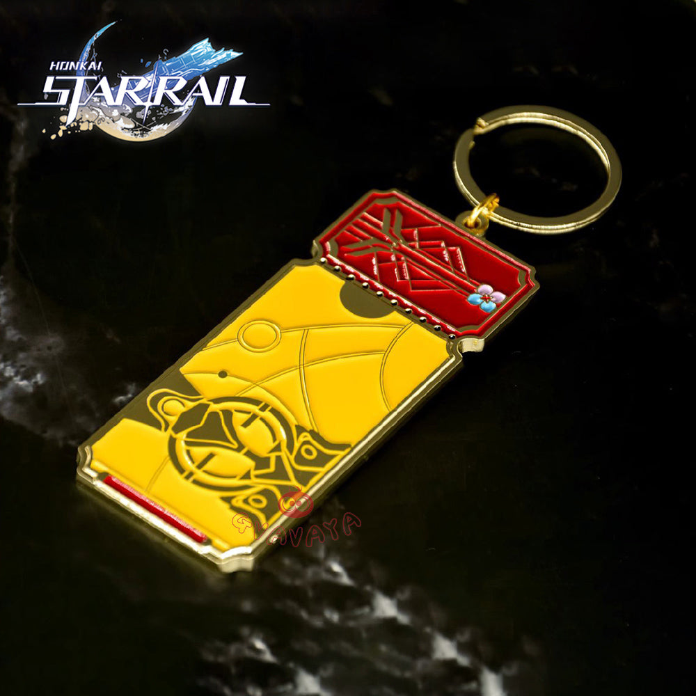 Gvavaya Game Cosplay Honkai Impact: Star Rail Special Metal Keychain