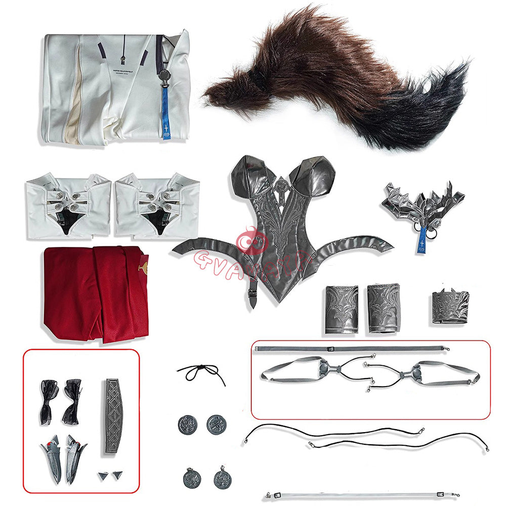 Gvavaya Game Cosplay Wuthering Waves Cosplay Lupa Cosplay Costume