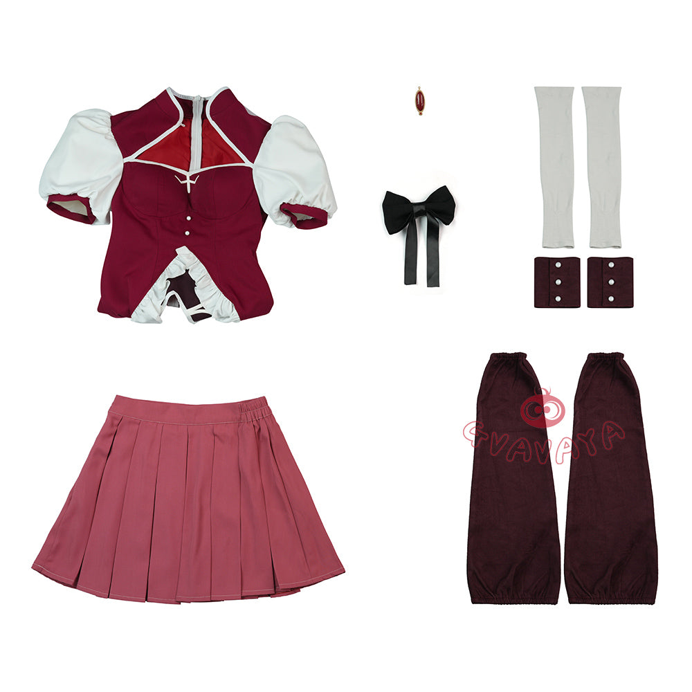 Gvavaya Anime Cosplay Puella Magi Madoka Magica Cosplay Kyoko Sakura Cosplay Costume