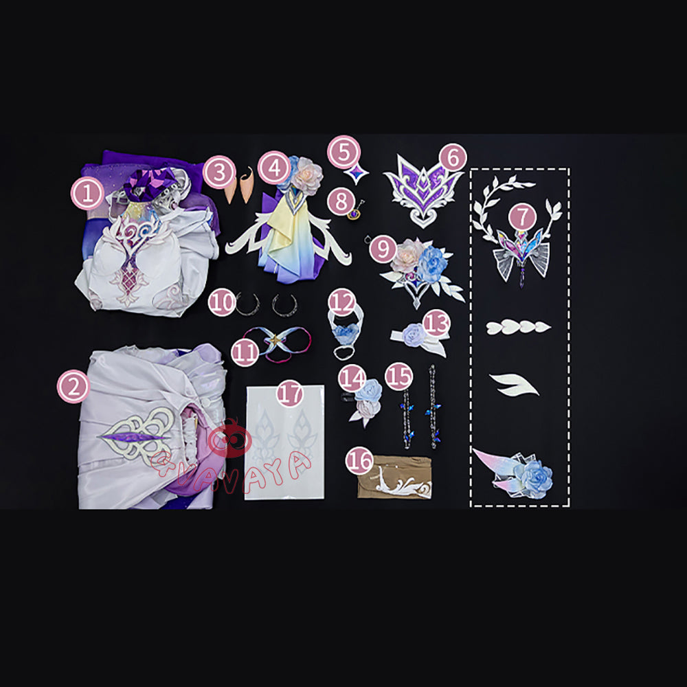 Gvavaya Game Cosplay Honkai Star Rail Cosplay Cyrene Cosplay Costume AA