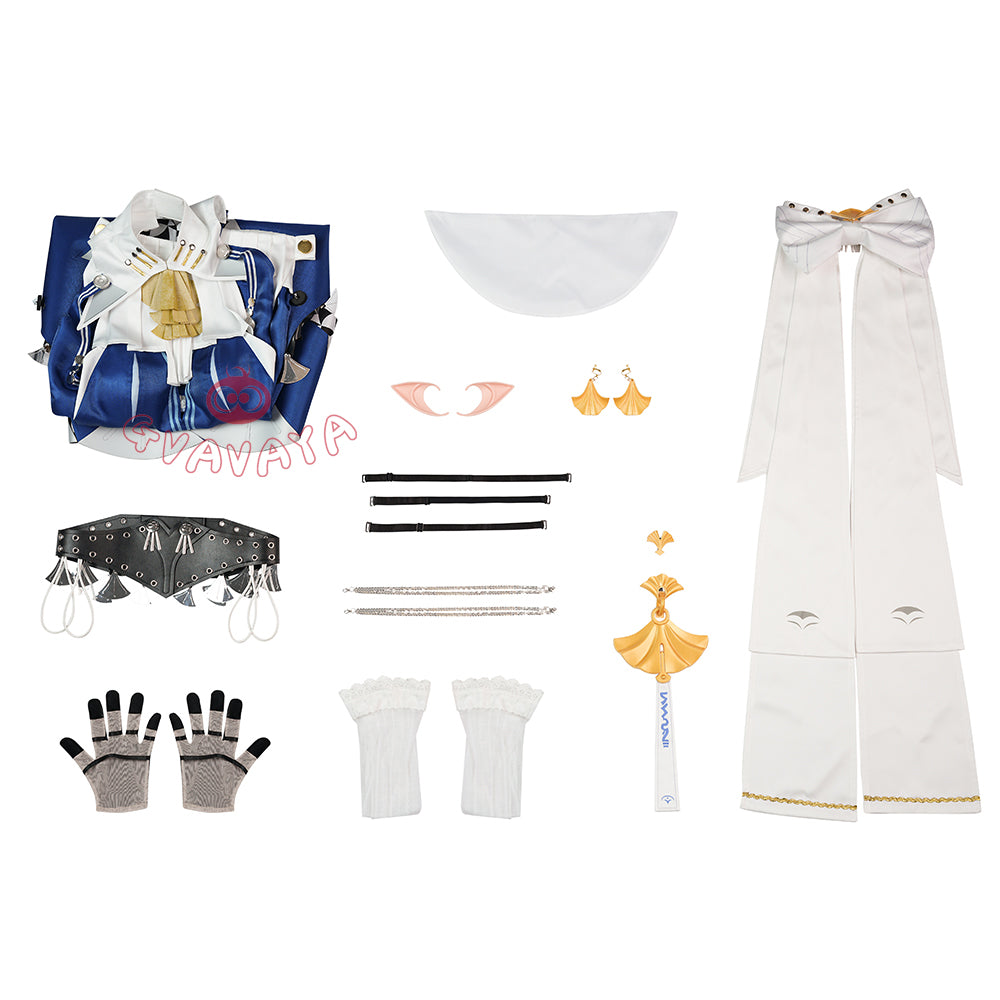 Gvavaya Game Cosplay Zenless Zone Zero Cosplay Velina Airgid Cosplay Costume