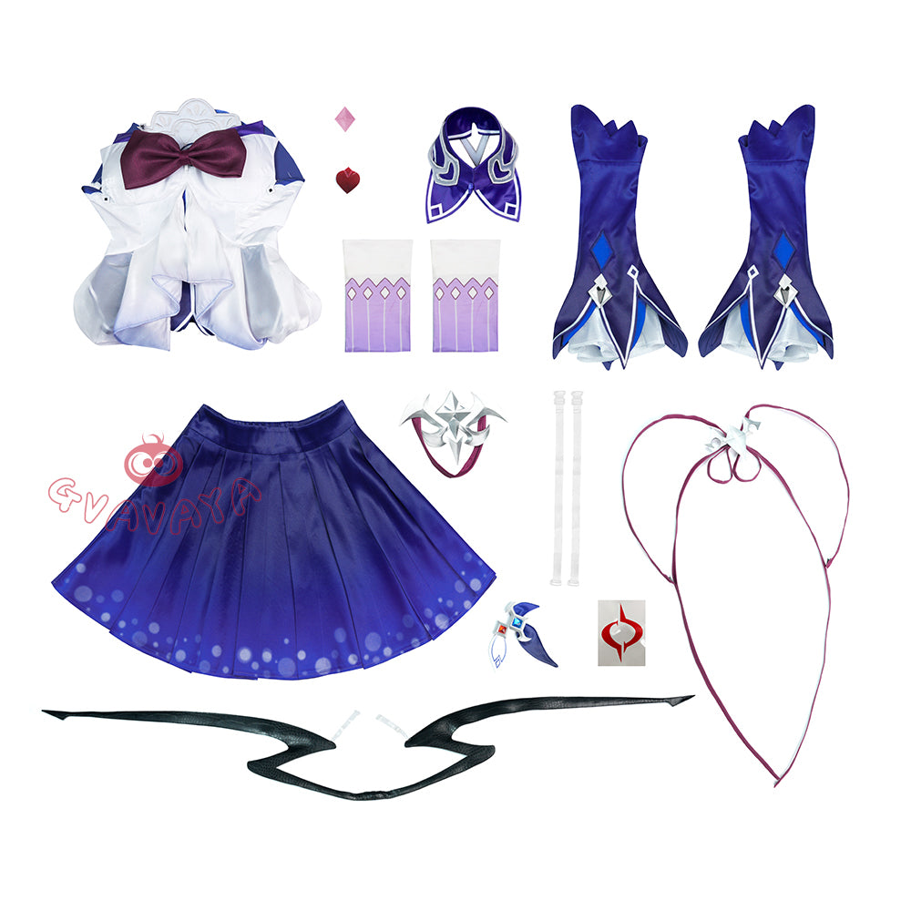 Gvavaya Game Cosplay Honkai Impact 3rd Cosplay Seele Cyan Sea Cosplay Costume