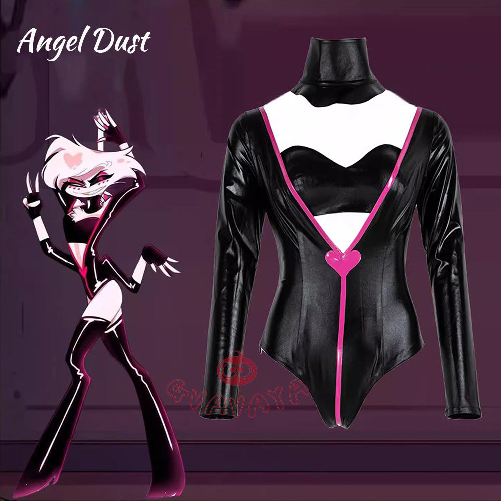 Gvavaya Cosplay Hazbin Hotel Cosplay Angel Dust Cosplay Costume Angel