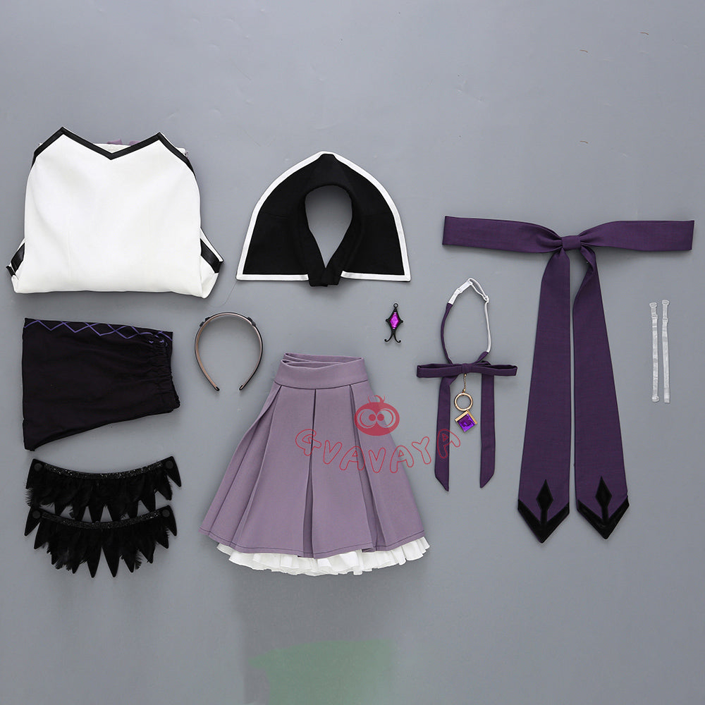Gvavaya Anime Cosplay Puella Magi Madoka Magica Cosplay Homura Akemi Cosplay Costume A