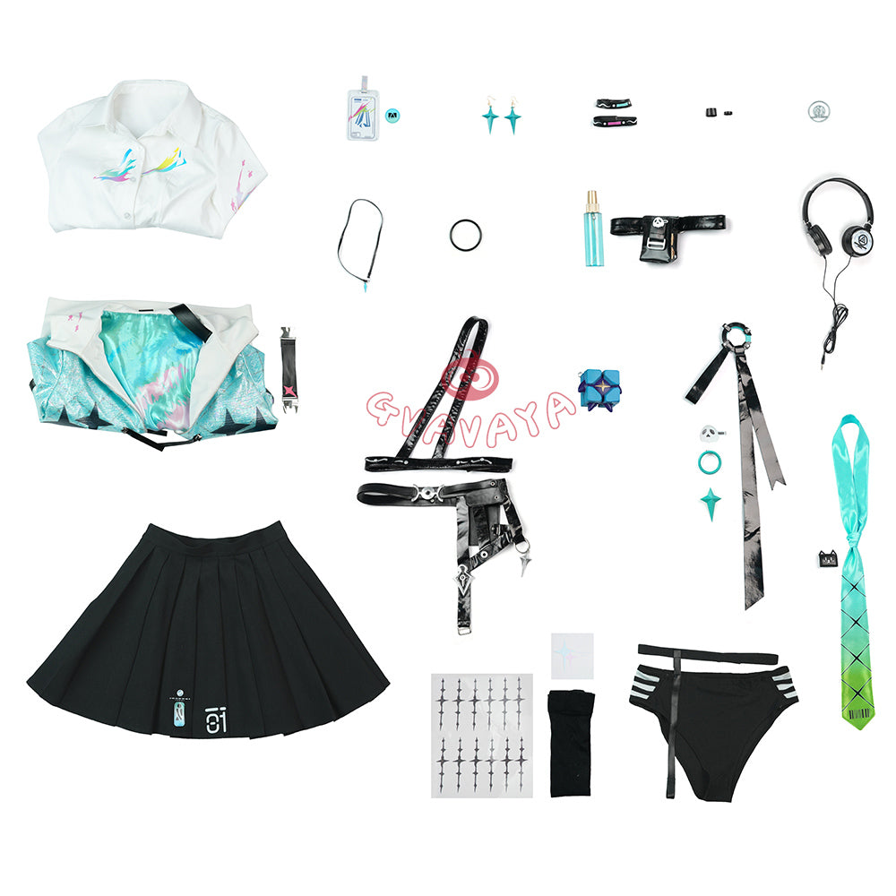 Gvavaya Game Cosplay Wuthering Waves Cosplay LYNAE Cosplay Costume