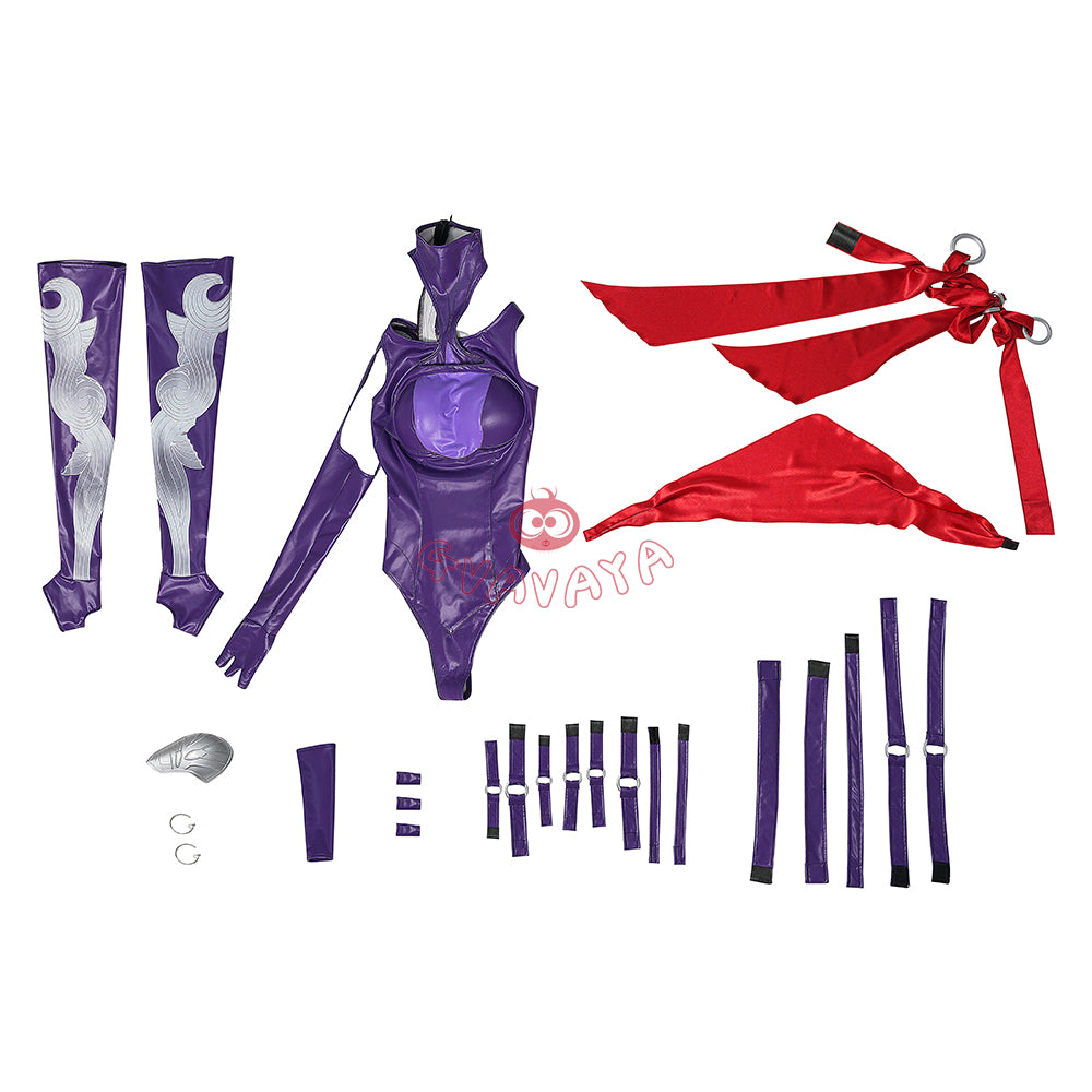 Gvavaya Game Cosplay Psylocke Cosplay Costume