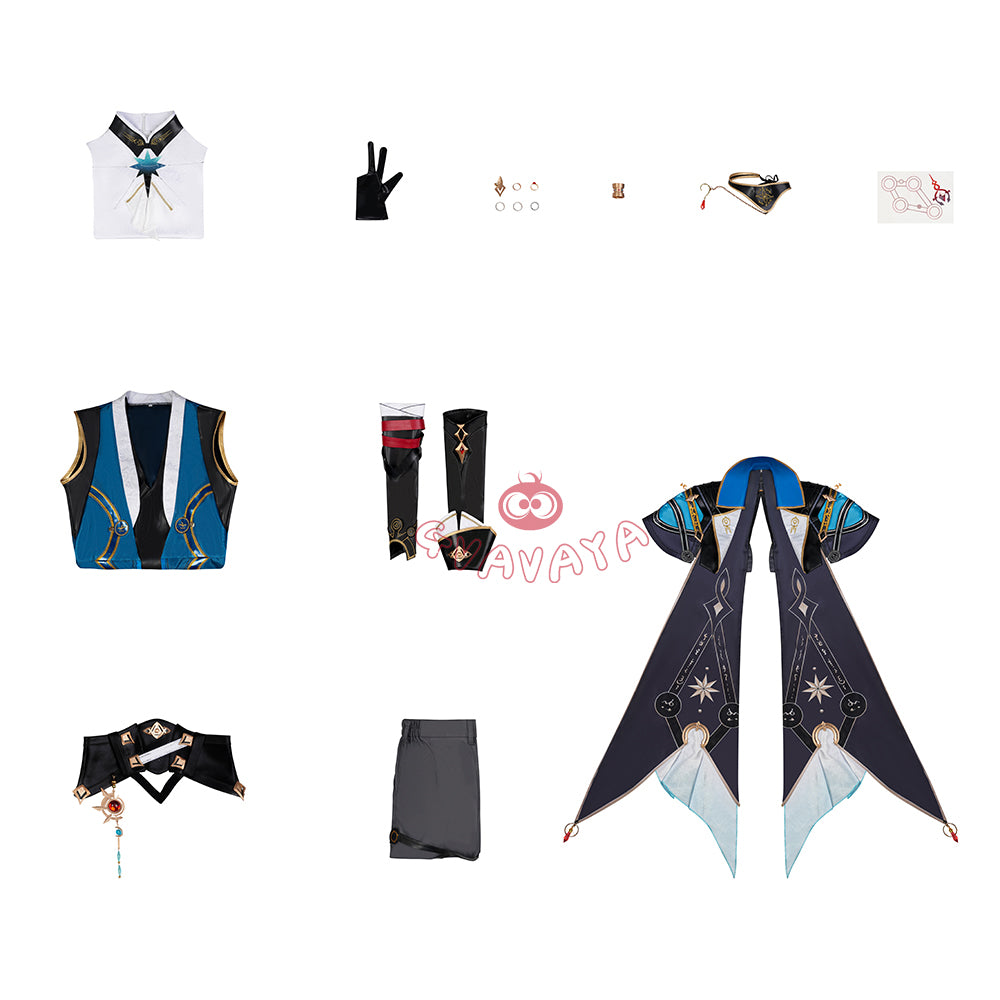 Gvavaya Game Cosplay Honkai: Star Rail Cosplay Anaxagoras Cosplay Costume