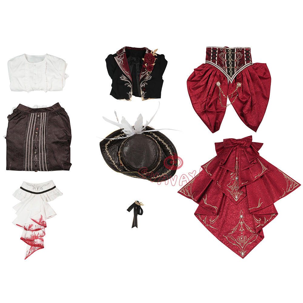 Gvavaya Game Cosplay Love and Deepspace Cosplay MC Archfiend Sovereign Cosplay Costume A