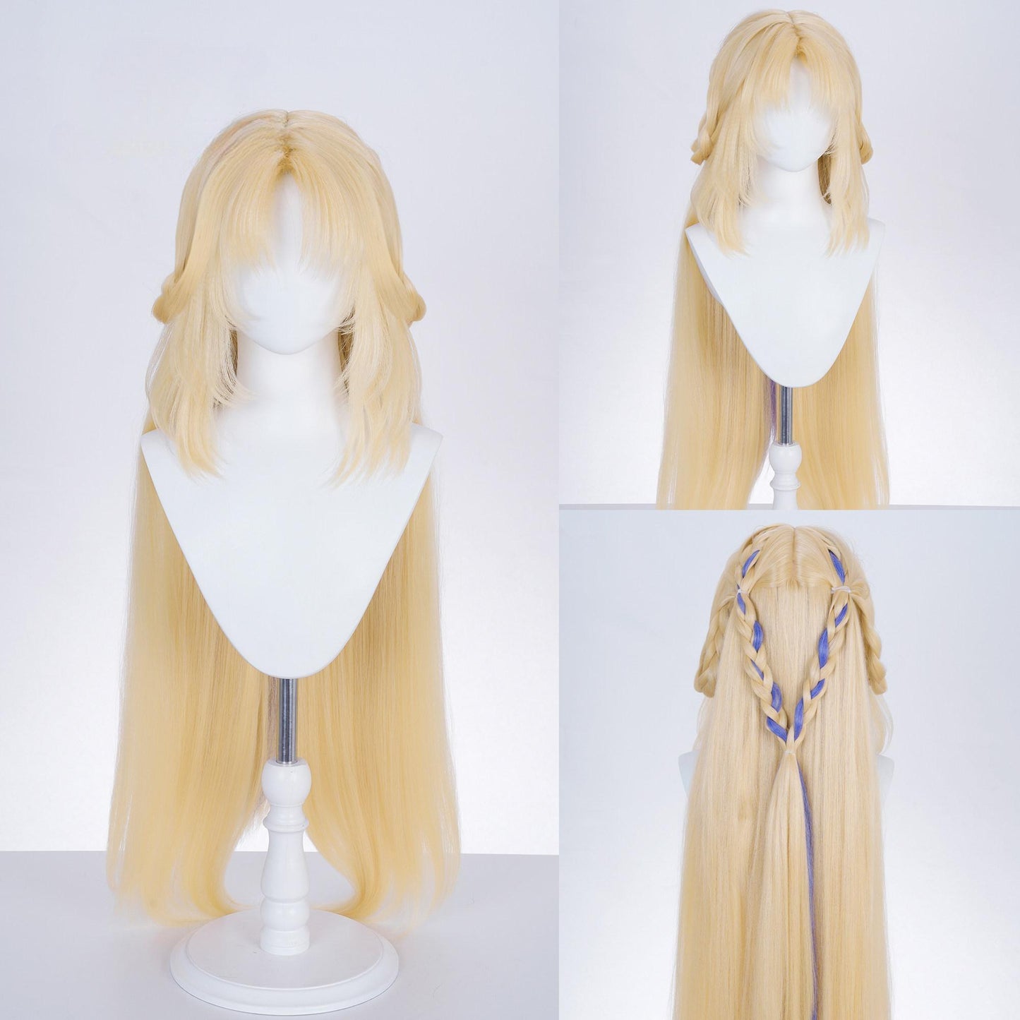 Gvavaya Game Cosplay Genshin Impact Nicole Reeyn Cosplay Wig 100cm Wig