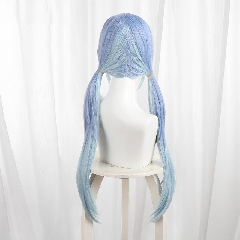 Gvavaya Game Cosplay Honkai: Nexus Anima Manafey Cosplay Wig 70cm Blue Wig