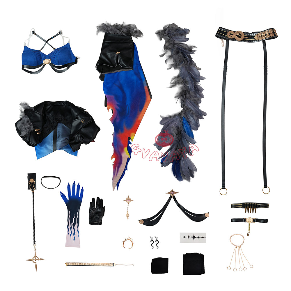 Gvavaya Game Cosplay Wuthering Waves Cosplay GALBRENR Cosplay Costume