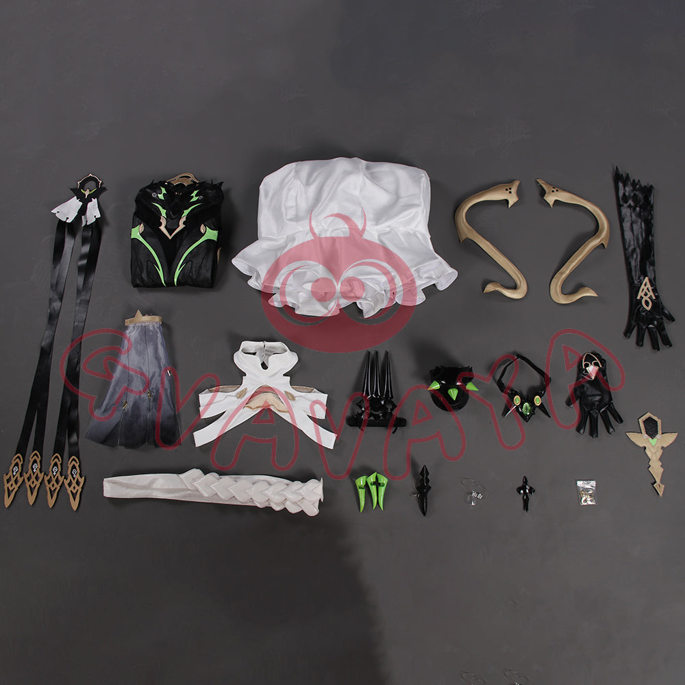 Gvavaya Game Cosplay Honkai Impact 3rd Infinity Ouroboros Devouring Snake Mobius Cosplay Costume Mobius Cosplay