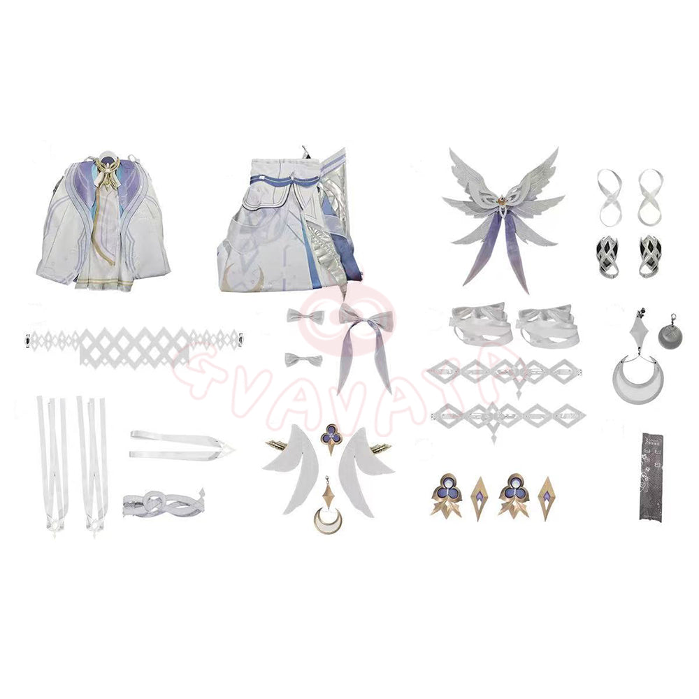 Gvavaya Game Cosplay Genshin Impact Columbina (Damselette) Cosplay Costume