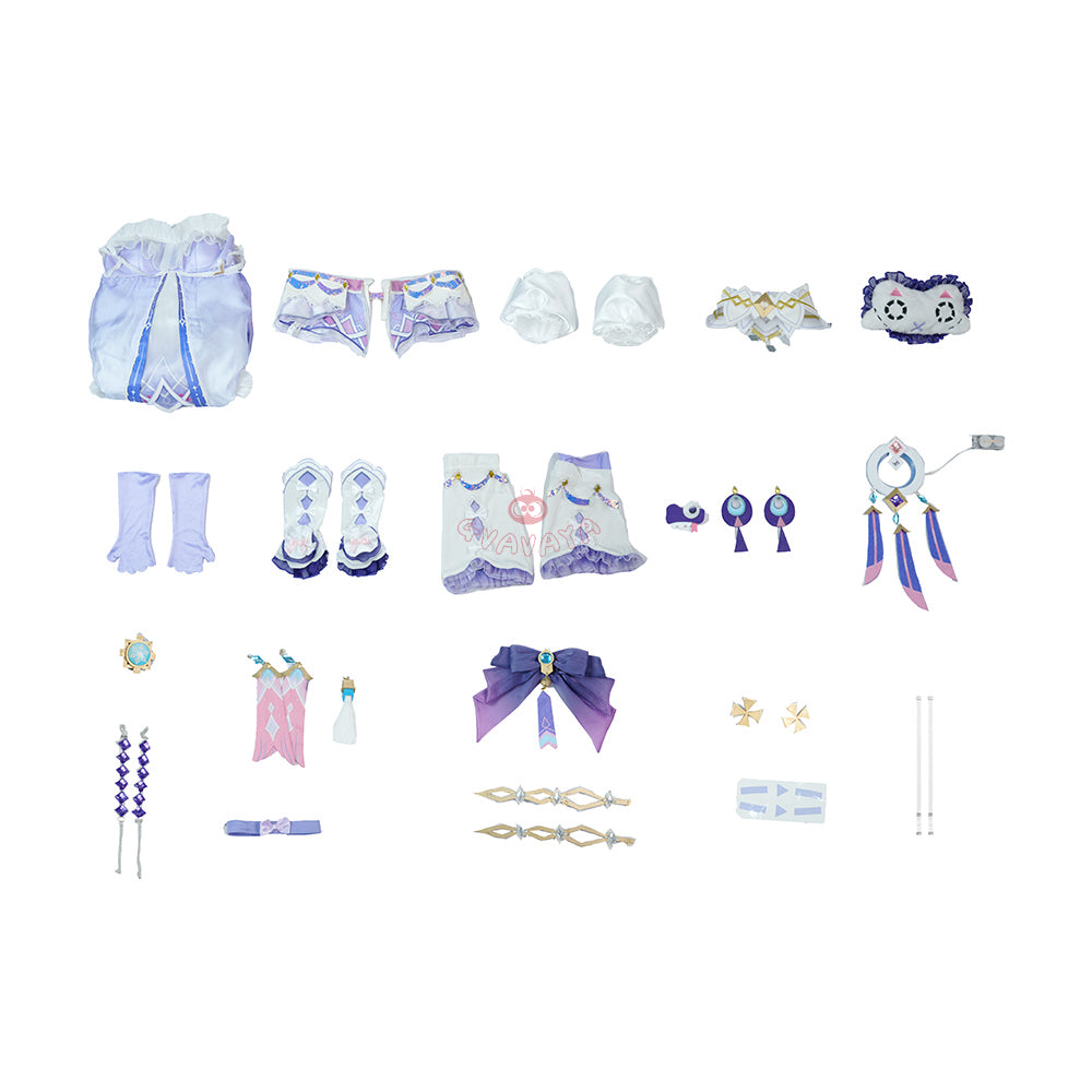 Gvavaya Game Cosplay Genshin Cosplay Citlali Whispers of Stars and Smoke Cosplay Costume