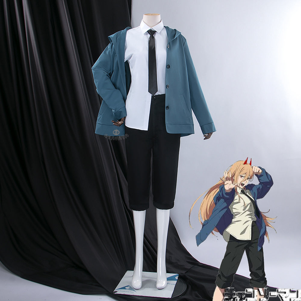LUNK Denji Cosplay Full Outfit Anime Denji Costume  