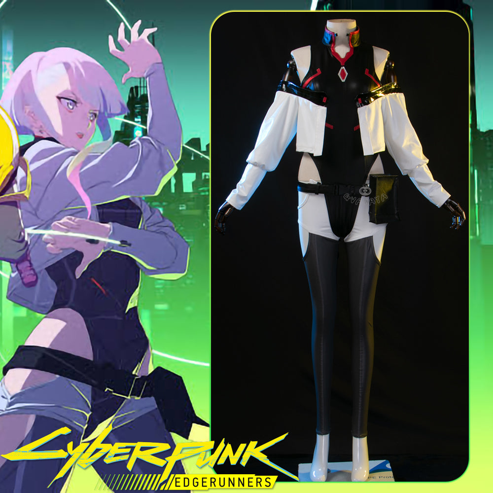 Lucy Cosplay Costume Cyberpunk Edgerunners Lucy Cosplay Costume Bunny Lucy Cosplay Costume Cyberpunk Edgerunners Lucy Cosplay Costume Bunny