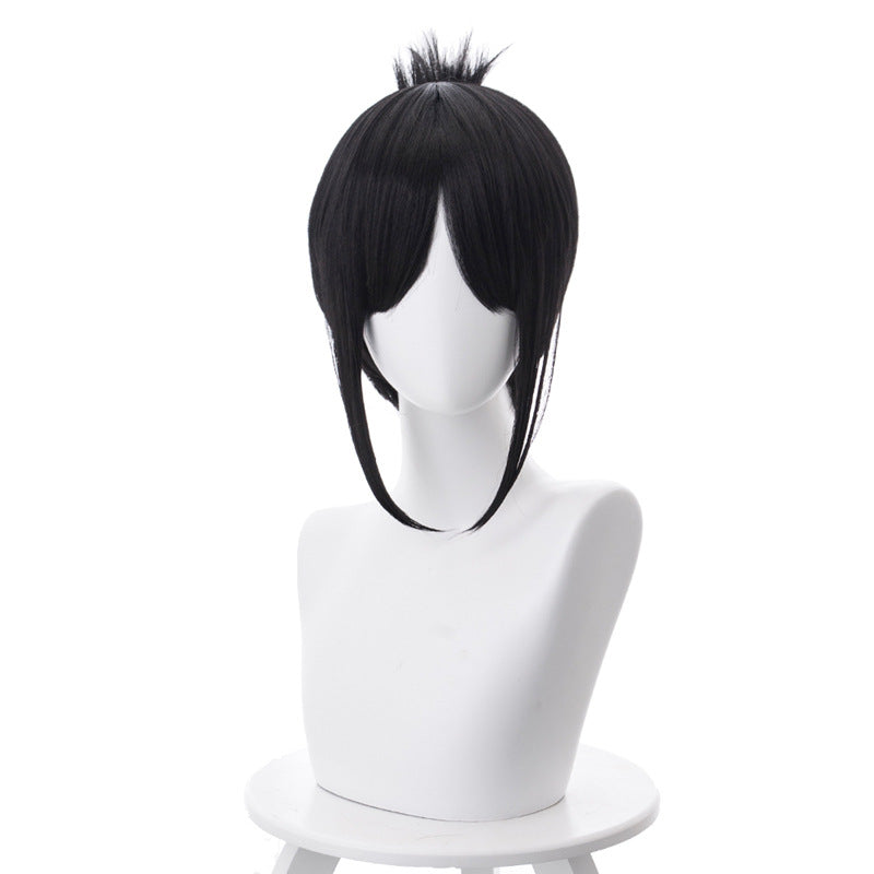 Gvavaya Anime Cosplay Kaguya-sama: Love Is War Kaguya Shinomiya Cosplay Wig Black 35cm Hair