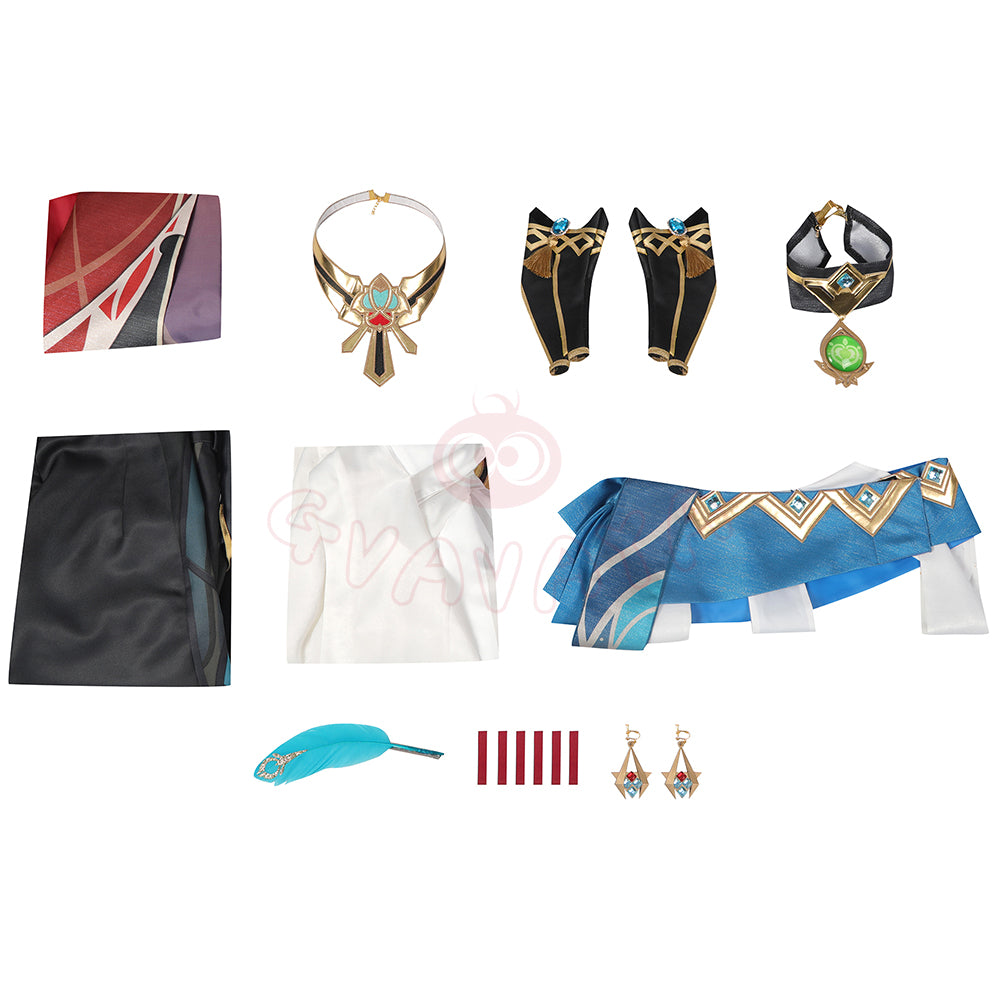 Gvavaya Game Cosplay Genshin Impact Kaveh Cosplay Costume Genshin Cosplay