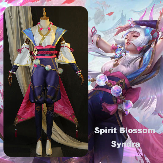 Gvavaya Game Cosplay League of Legends Spirit Blossom Syndra Cosplay Costume LOL Cosplay