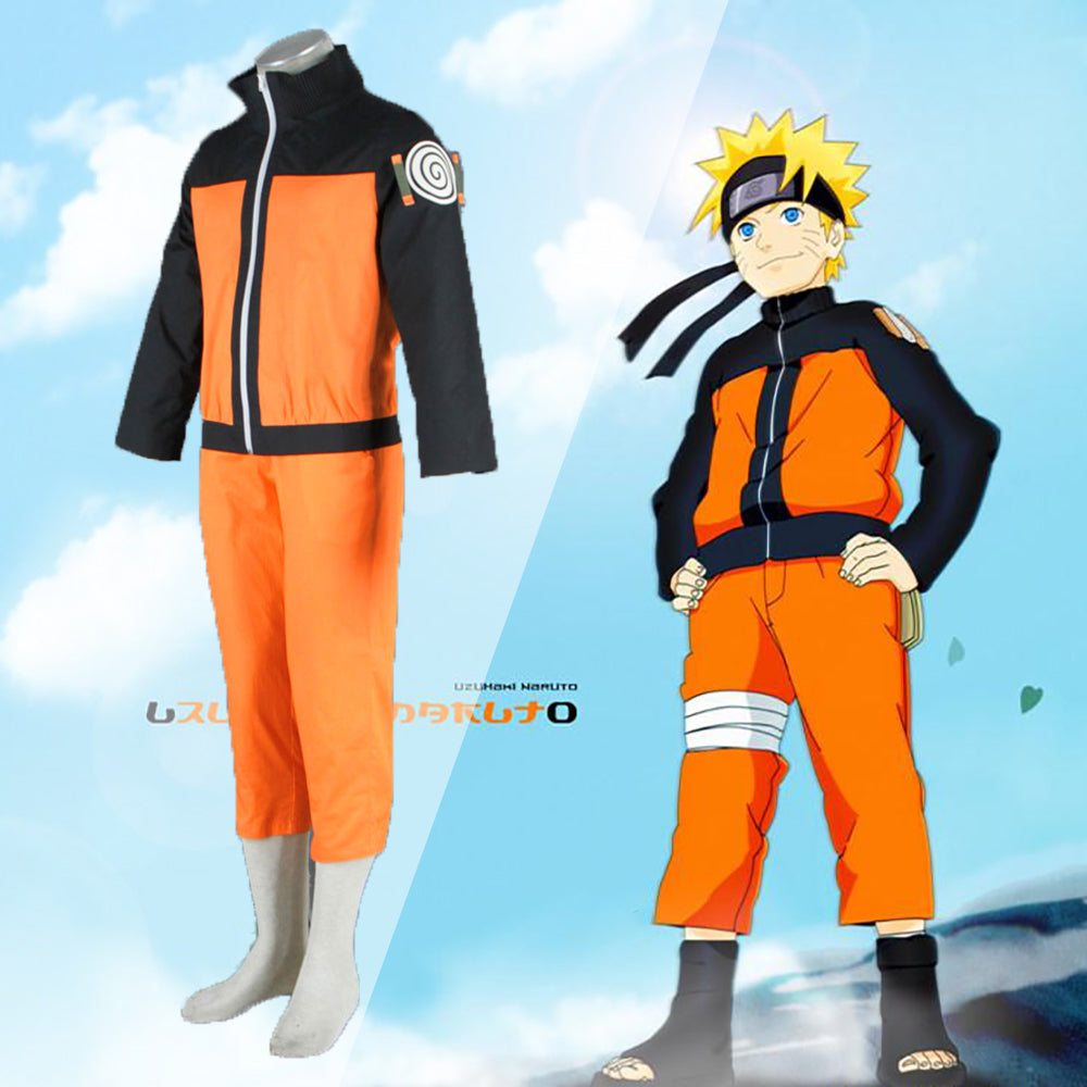 CosplayLife Naruto Shippuden Naruto Uzumaki Cosplay Costume