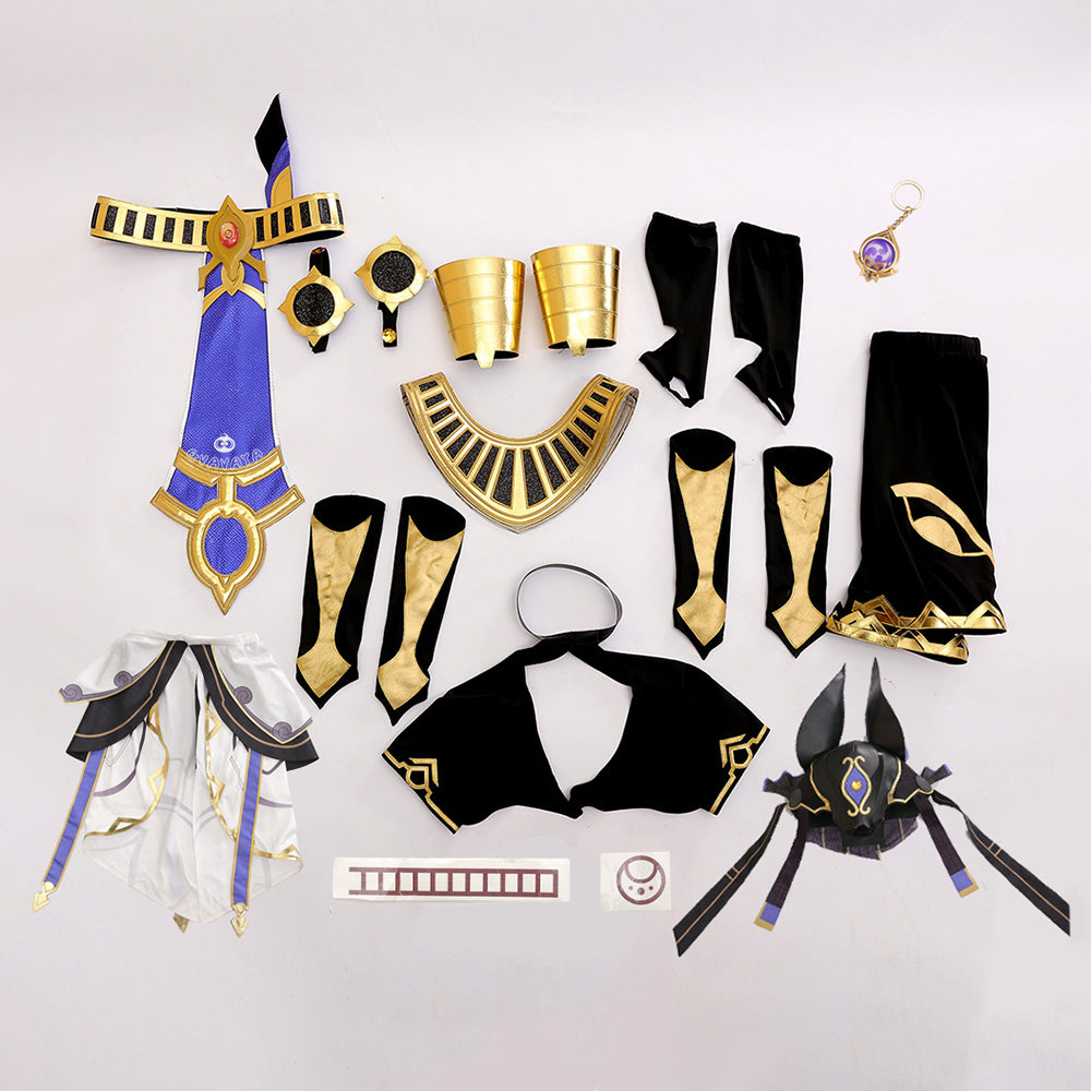 Gvavaya Game Cosplay Genshin Impact Judicator of Secrets Cyno Cosplay Costume Cyno Cosplay