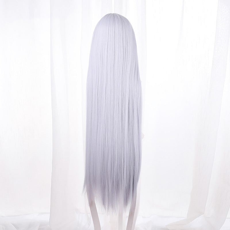 Gvavaya Anime Cosplay My Dress-Up Darling Marin Kitagawa Cosplay Wig Light Gray Purple 100cm Hair