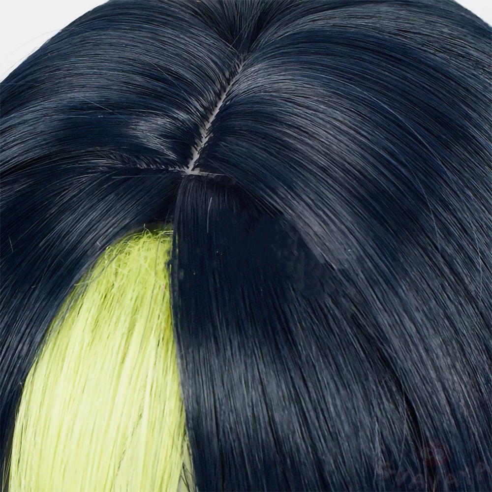 Gvavaya Game Cosplay Genshin Impact Sumeru Tighnari Cosplay Wig Mixed Color 30cm Hair