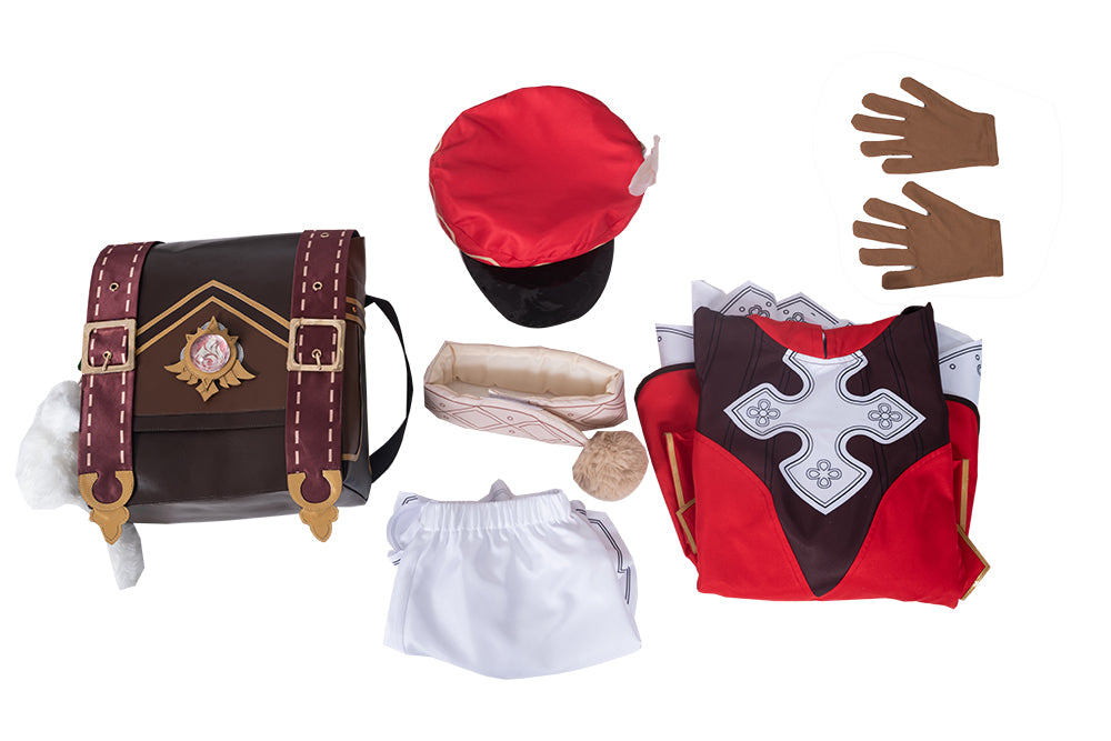 Gvavaya Game Cosplay Genshin Impact Mondstadt Klee Cosplay Costume Genshin Cosplay