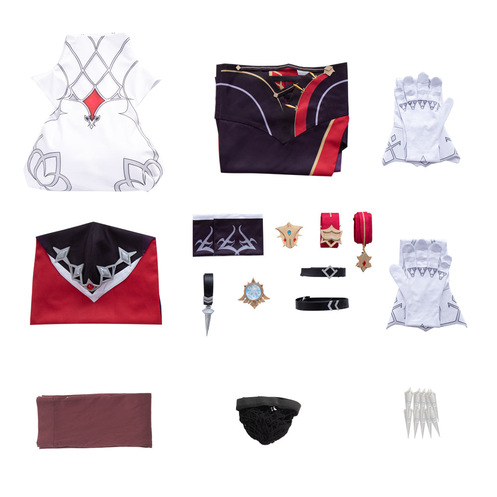 Gvavaya Game Cosplay Genshin Impact Mondstadt Rosaria Cosplay Costume Genshin Cosplay