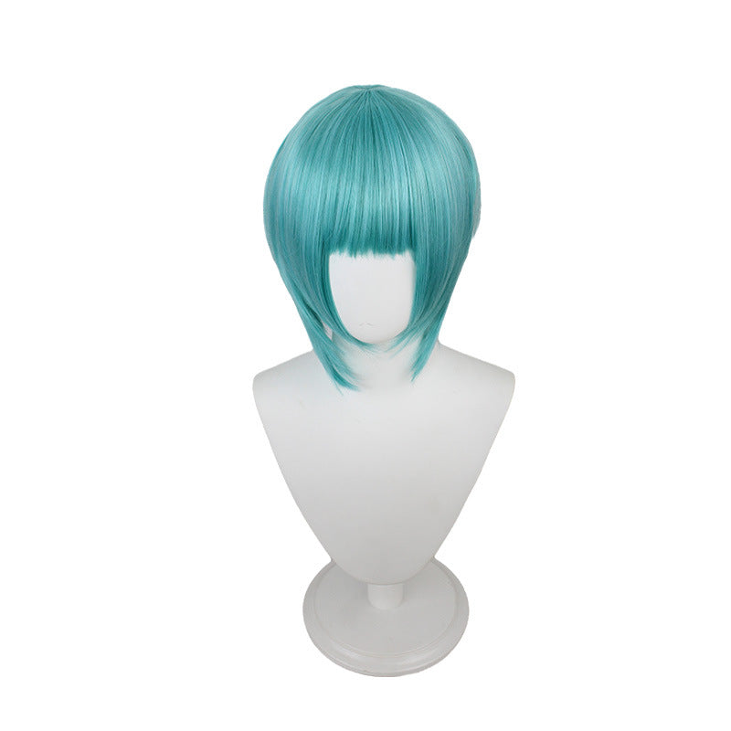 Gvavaya Cosplay V+ Cosplay Virtual Idol Wig Green 110cm Long Hair
