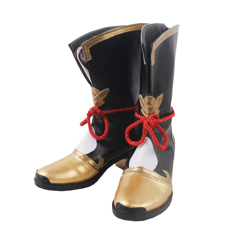 Gvavaya Game Cosplay Genshin Impact Xiangling Cosplay Shoes Genshin Cosplay