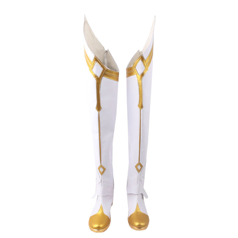 Gvavaya Game Cosplay Genshin Impact Lumine Cosplay Shoes Genshin Cosplay