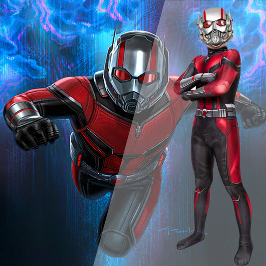 Gvavaya Movie Cosplay Ant-Man and the Wasp Scott Lang Cosplay Costume Scott Lang Cosplay Kids Jumpsuit