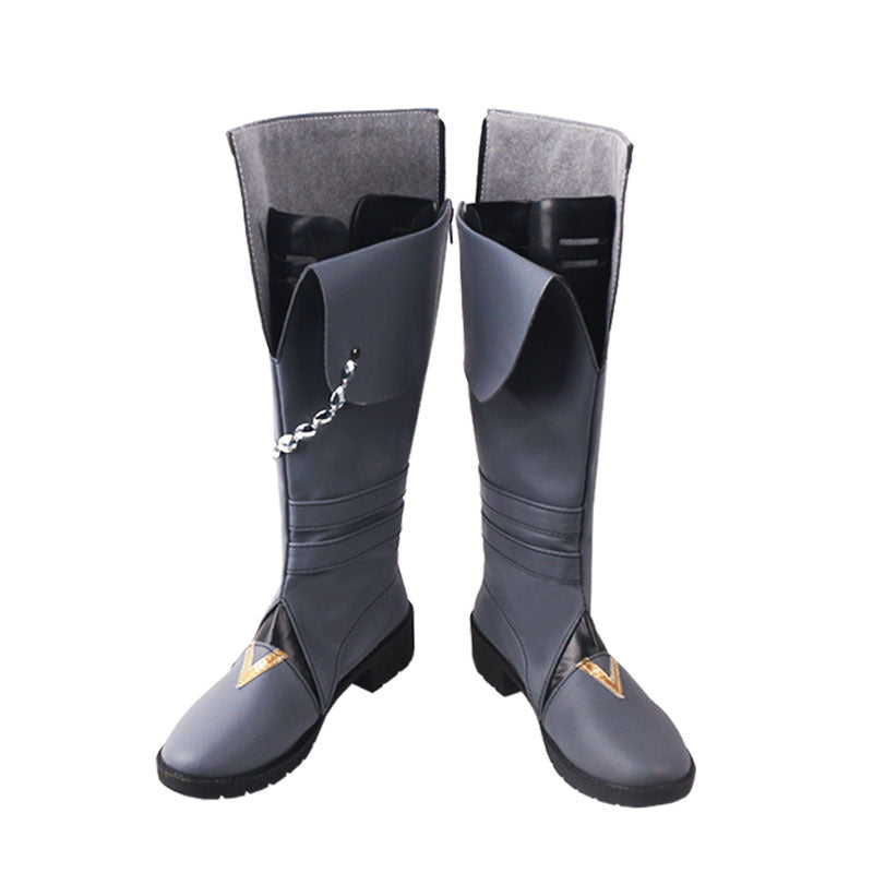 Gvavaya Game Cosplay Genshin Impact Tartaglia Cosplay Shoes Genshin Cosplay