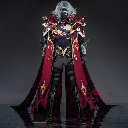 Gvavaya Game Cosplay Genshin Impact Cosplay Rerir(Rächer of Solnari) Cosplay Costume