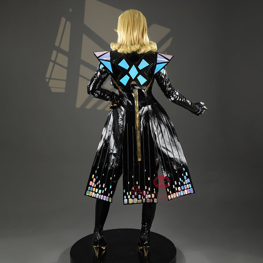 Gvavaya Game Cosplay White Queen Cosplay Emma X-Revolution Cosplay Costume