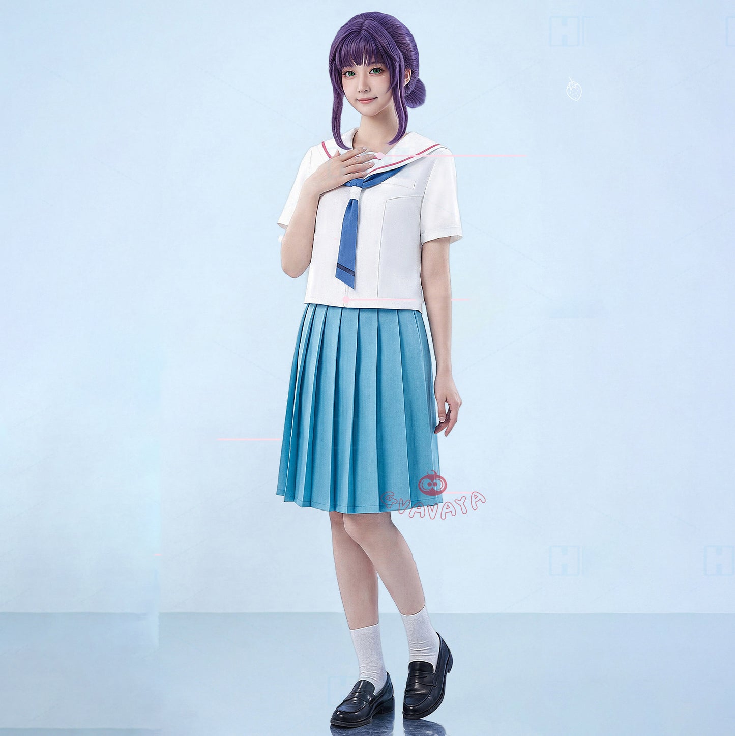 Gvavaya Anime Cosplay Cosmic Princess Kaguya! Cosplay Costume Iroha Sakayori Uniform Cosplay Costume