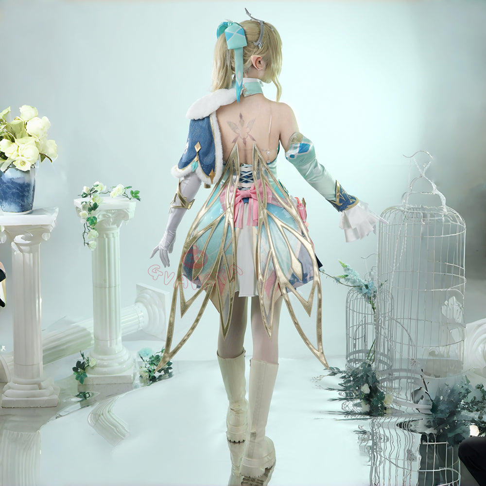 Gvavaya Game Cosplay Genshin Vesna Cosplay Costume